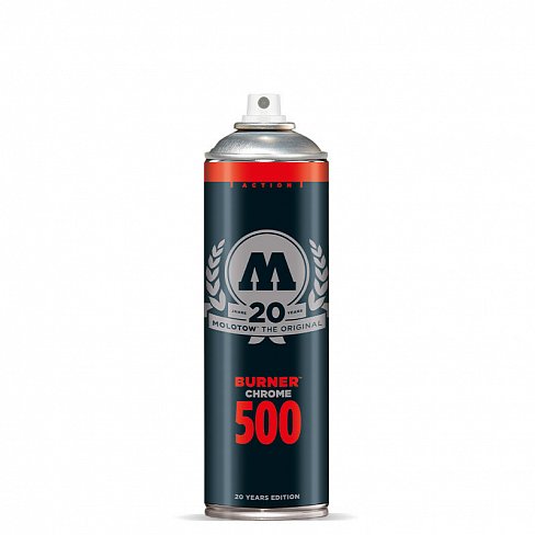 Краска аэрозольная Molotow Burner Chrom 500 мл