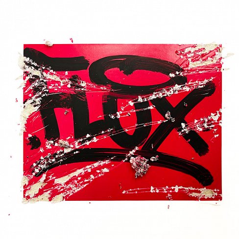 Набор наклеек Flux Eggshell розовый 50шт