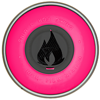 Аэрозольная краска Flame Blue Neon флуорисцентная 400мл