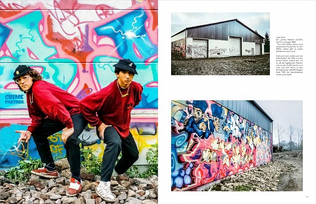 Книга граффити Eine Stadt Wird Bunt 1980-1999