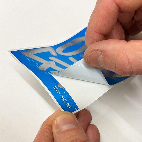 Набор наклеек Flux Eggshell голубой 50шт