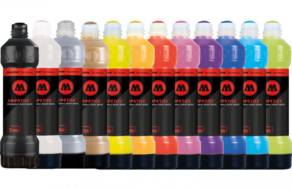 Molotow Dripstick Permanent Paint 10мм [Новинка] - Graffitimarket.ru