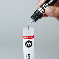 Заправка перманентная Molotow Liquid Chrome зеркальный эффект 30мл