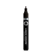 Маркер перманентный Molotow Liquid Chrome зеркальный эффект 4 мм
