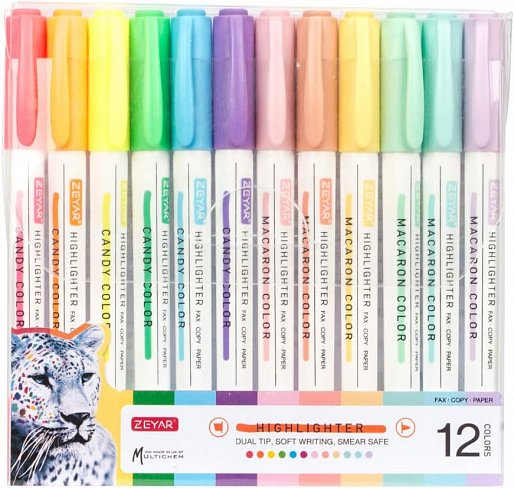 Набор фломастеров Zeyar 12 штук