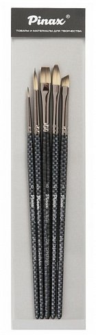 Набор кистей Pinax Hi-Tech синтетика 5 штук