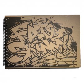 Скетчбук Fat&Skinny Sunches A4 на пружине