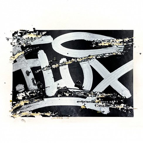 Набор наклеек Flux Eggshell черный 50 штук