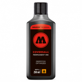 Заправка перманентная Molotow Coversall 250 мл Черная