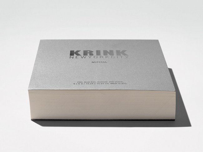 Krink Notepad Silver