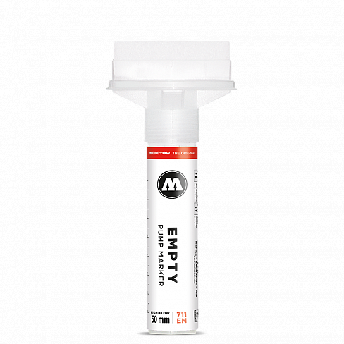 Маркер пустой Molotow 711EM 60 мм под заправку