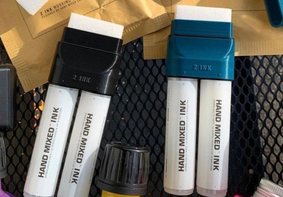 Уникальный маркер Hand Mixed 2 INK