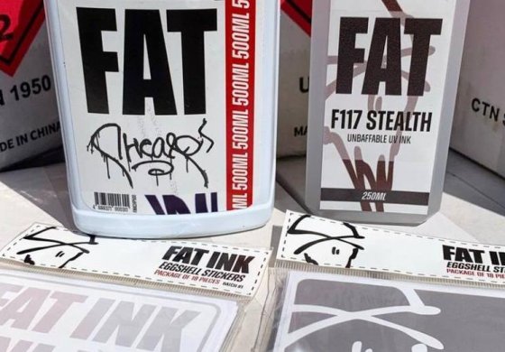 Новинки FAT INK - EGGSHELL и Stealth