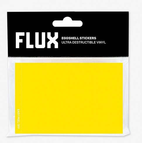 Набор наклеек Flux Eggshell желтый 50шт