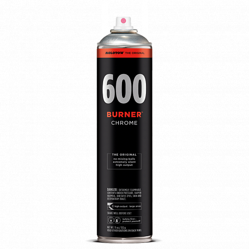 Аэрозольная краска Molotow Burner Chromе 600 мл