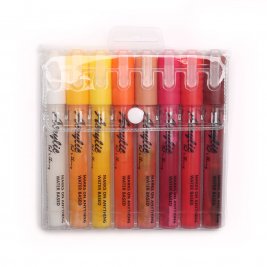 Набор акриловых маркеров Fat&Skinny Fire 8 штук