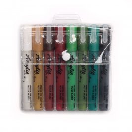 Набор акриловых маркеров Fat&Skinny Forest 8 штук