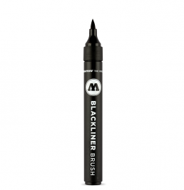 Маркер-кисть перманентный Molotow Blackliner Brush