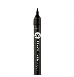 Маркер-кисть перманентный Molotow Blackliner Brush