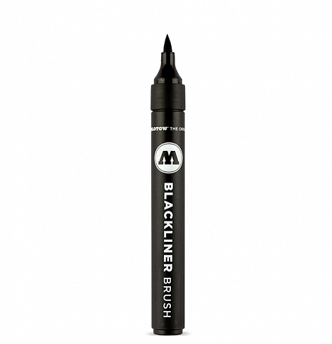 Маркер-кисть перманентный Molotow Blackliner Brush