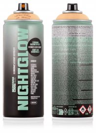 Краска фосфоресцентная Montana NightGlow Orange 400 мл