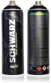 Аэрозольная краска Montana SCHWARZ 500мл