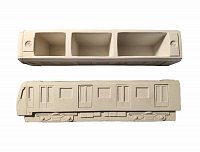 Вагон поезда метро Gipsograff из гипса Москва