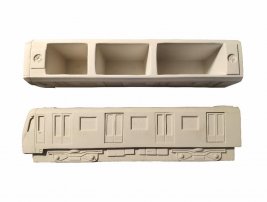 Вагон поезда метро Gipsograff из гипса Москва