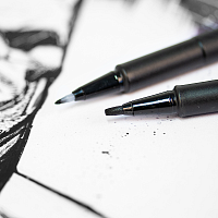 Маркер перманентный Molotow Blackliner Calligraphy