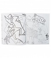 Книга American Graffiti Coloring Book