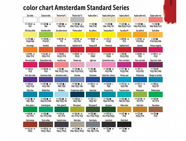 Акриловая краска Amsterdam 120мл