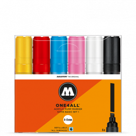 Набор акриловых маркеров Molotow ONE4ALL 327HS 4-8мм Basic Set 1