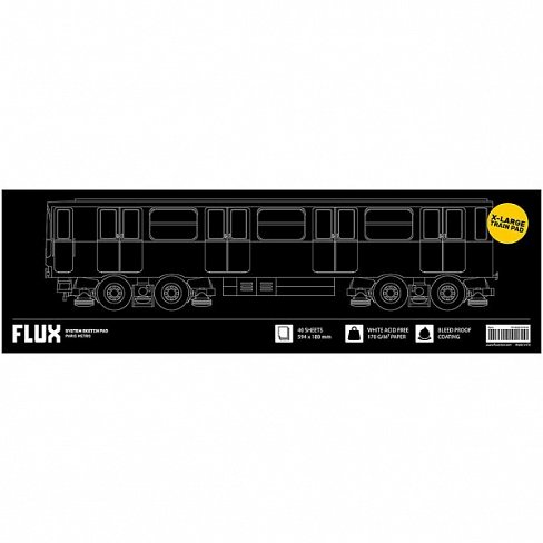 Скетчбук Flux Paris Metro