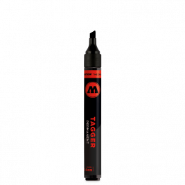 Маркер перманентный Molotow Tagger Speedflow 2-6 мм черный