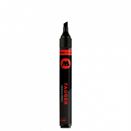 Маркер перманентный Molotow Tagger Speedflow 2-6 мм черный