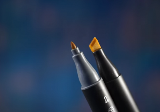 Обзор маркеров Fat&Skinny от UniNine [Видео]