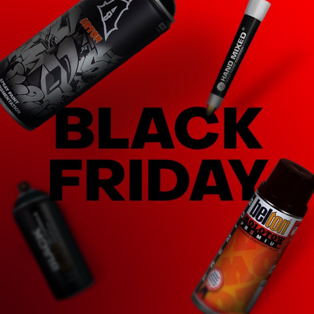 Black Friday! Скидки на всё! | Graffitimarket.ru