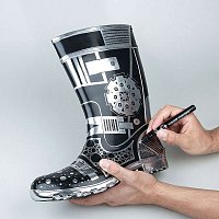 Маркер перманентный Molotow Liquid Chrome Calligraphy зеркальный эффект 3мм