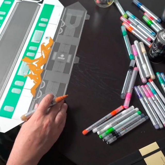 Маркеры Mtn Water-Based Extra/Ultra Fine на Graffitimarket.ru