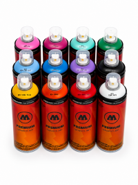 Набор аэрозольной краски Molotow Premium 2026 новый дизайн 12 штук