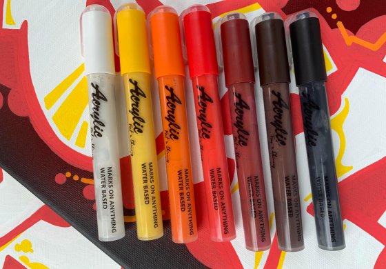 Новые акриловые маркеры Fat&Skinny